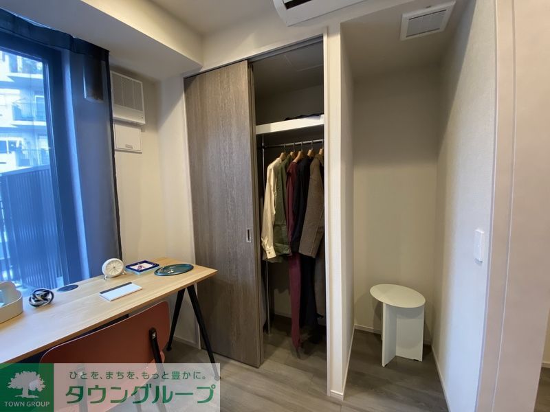 収納　モデルルーム仕様（家具家電はつきません。）