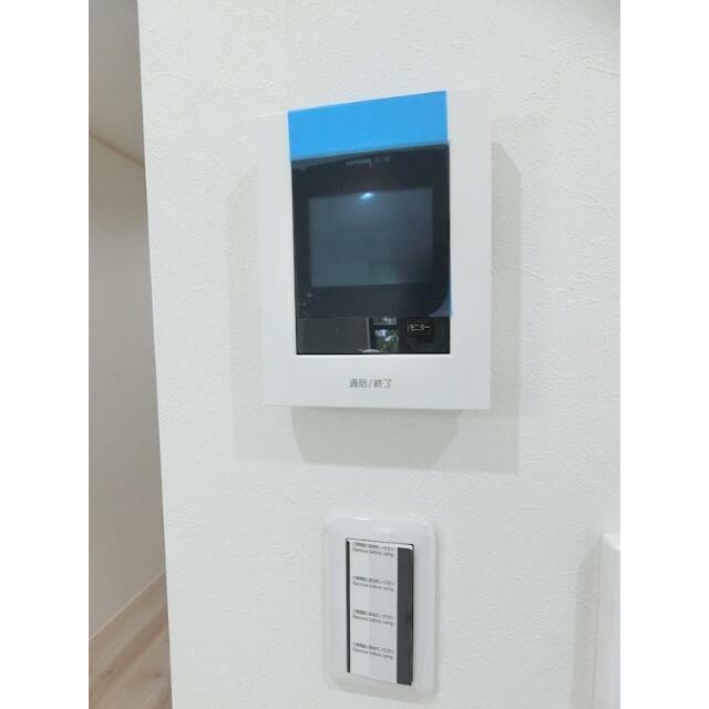 セキュリティ　安心のカラーモニター付インターホンです！
