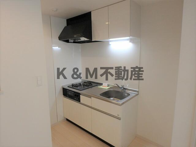 キッチン　二口コンロ・グリル付き?