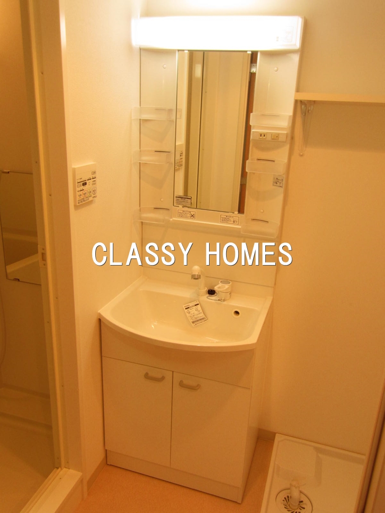 洗面設備　2014年竣工　スカイコート品川東大井：洗面台