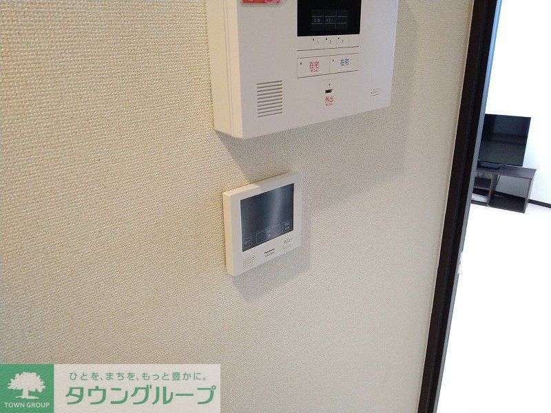 セキュリティ　モニターホン標準設置