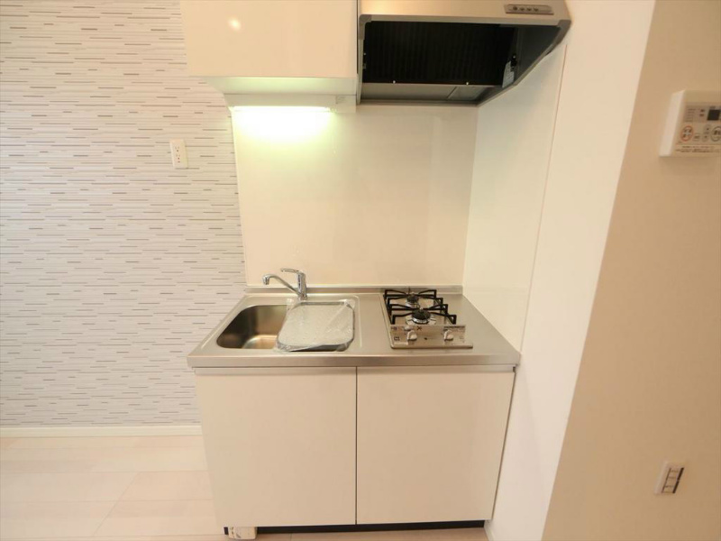 キッチン　システムキッチン（ガス2口コンロ付）