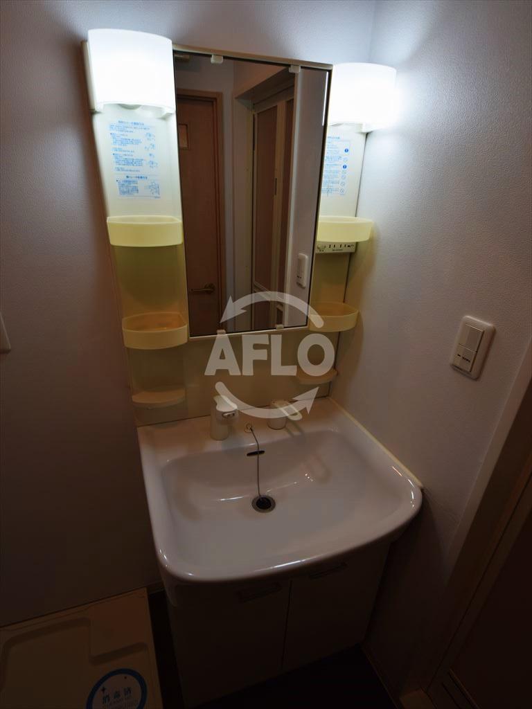 洗面設備　CITY SPIRE心斎橋EAST　独立洗面台