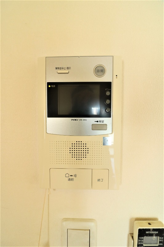 セキュリティ　来客時対応できます。