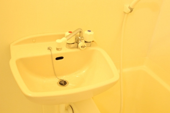 洗面設備　※別号室の写真です