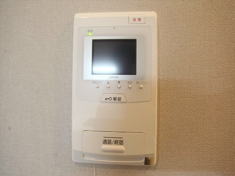 セキュリティ　ＴＶモニター付インターホン
