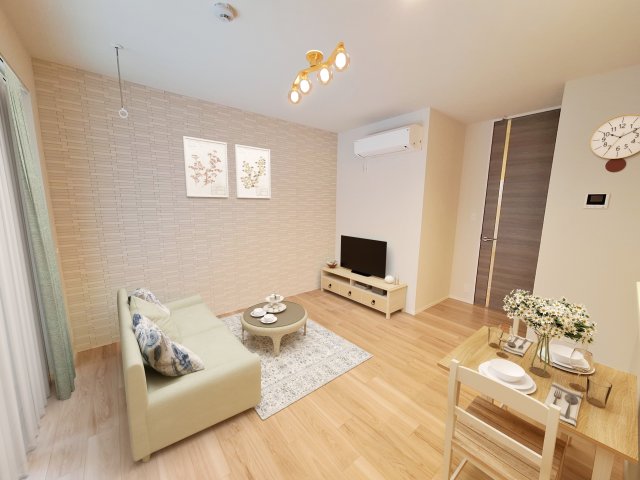 居室・リビング　家具付ではございません。家具はイメージです。