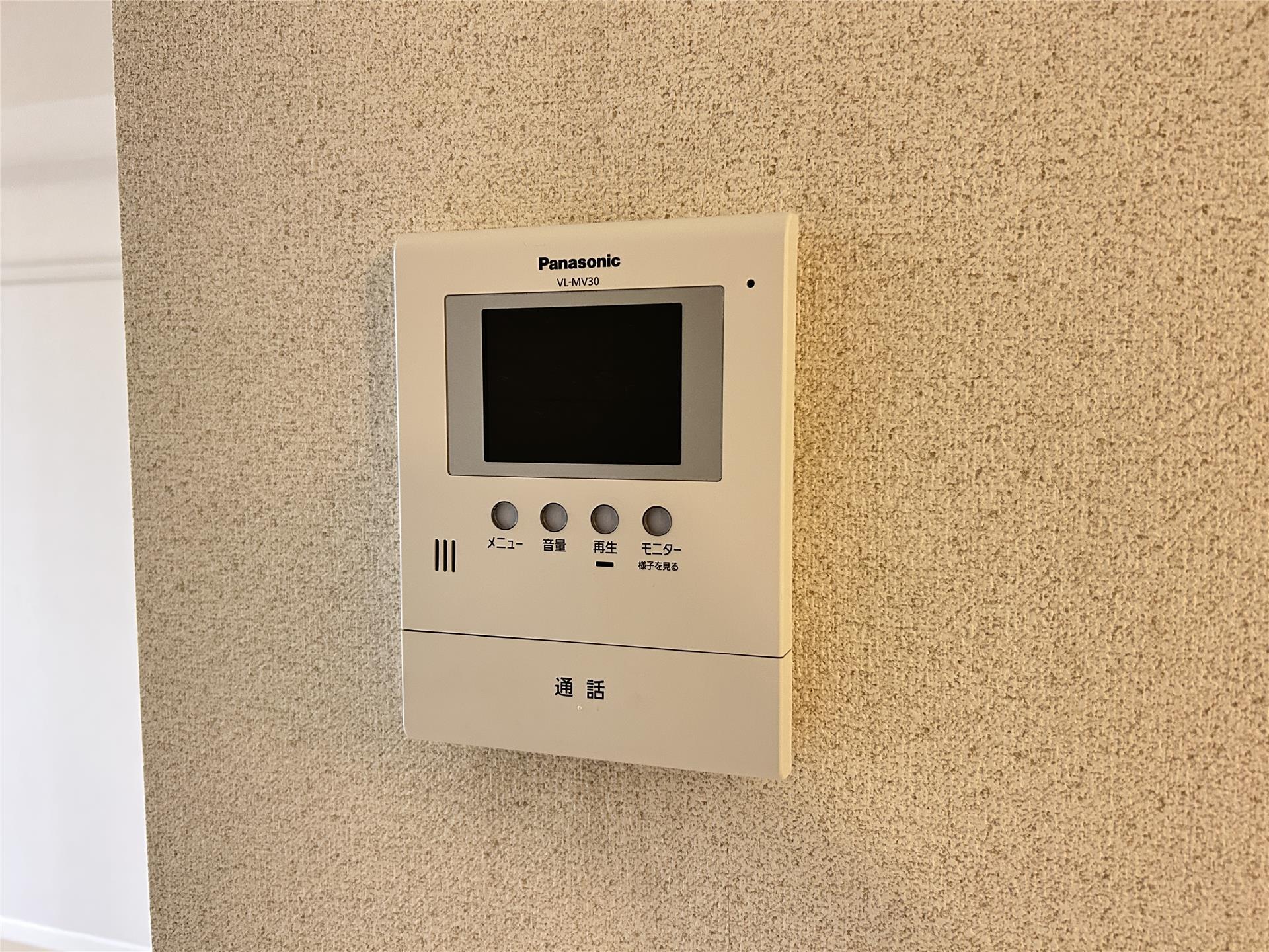 セキュリティ　モニタ付ドアホン