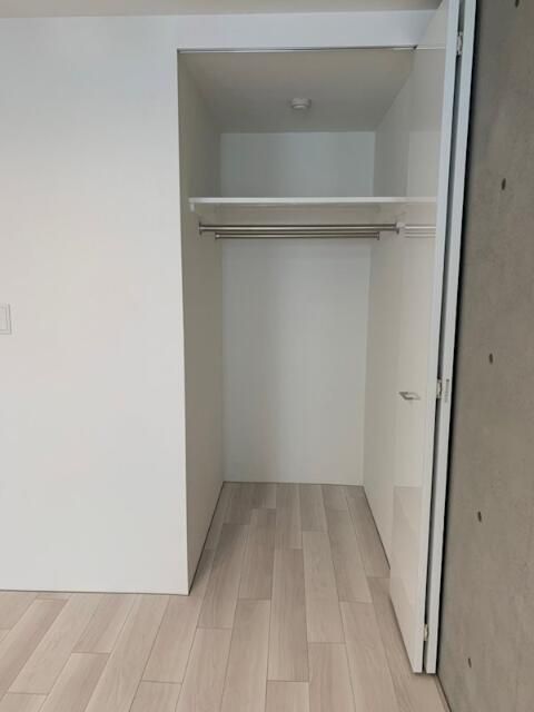 収納　たっぷりとした収納スペースです