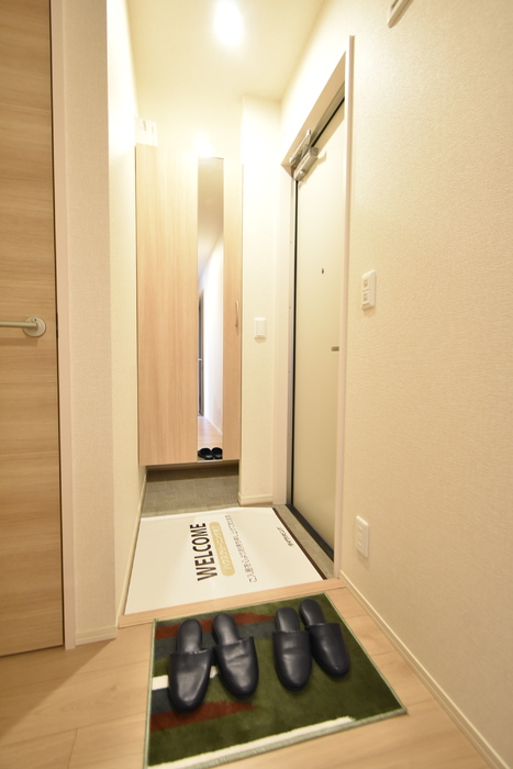 玄関　シューズボックス完備♪