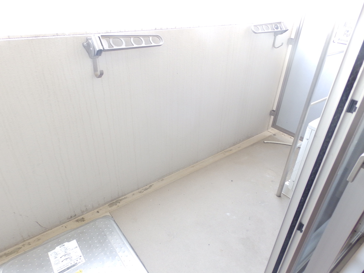 バルコニー　南向き