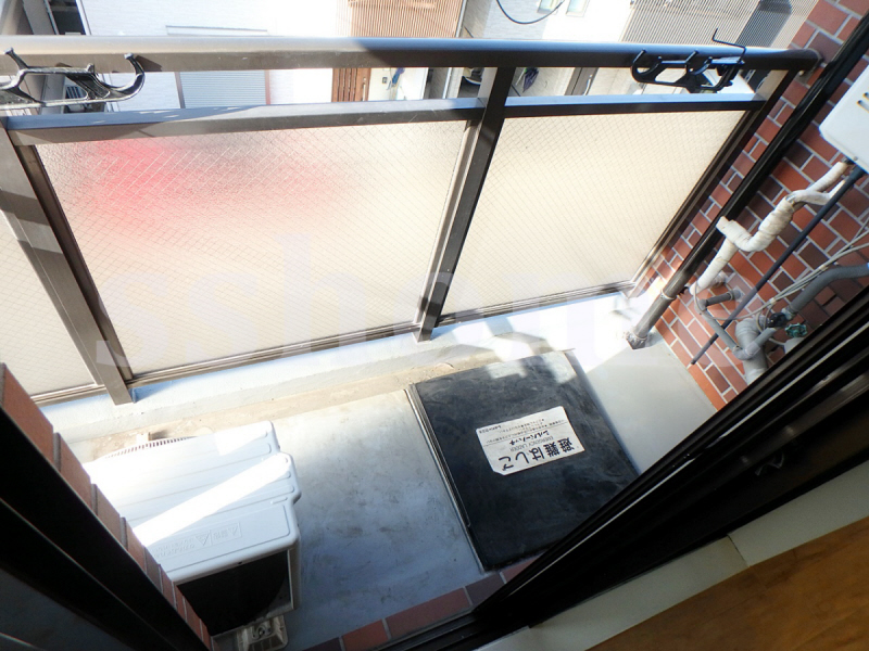 バルコニー　光がいっぱい入ります☆