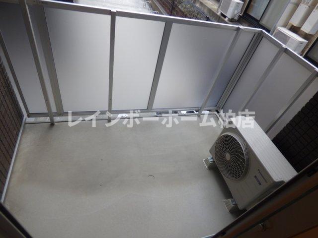 バルコニー　落ち着いた時間を過ごせるバルコニーです