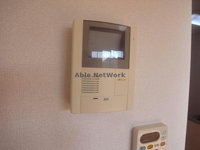 セキュリティ　モニター付きインターホン