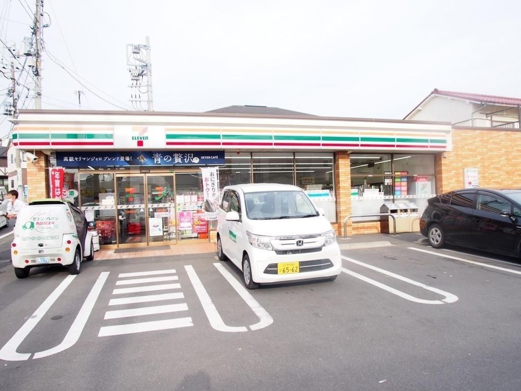 コンビニ　セブンイレブン船橋京成海神店（コンビニ）まで730m