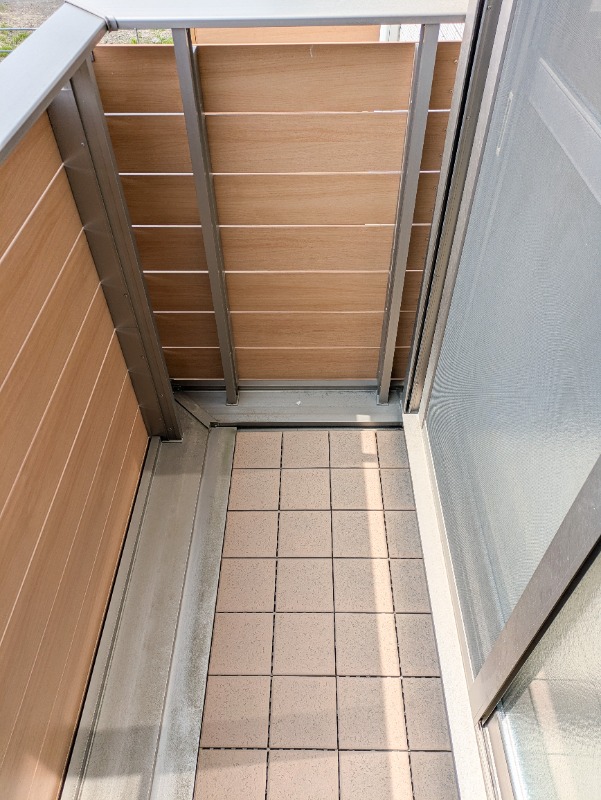 バルコニー　図面と現状に相違がある場合には現状を優先