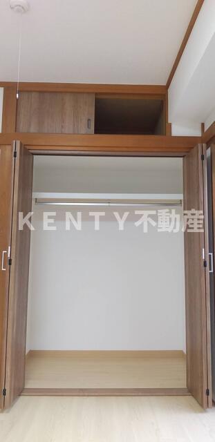 収納　収納のためのスペースです