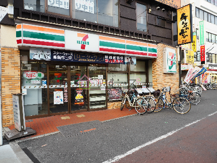 コンビニ　セブンイレブン 大阪玉出駅前店（コンビニ）まで448m
