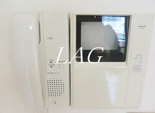 セキュリティ　モニター付きインターホンです。