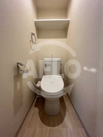 トイレ　レインボーコート南堀江　温水洗浄便座