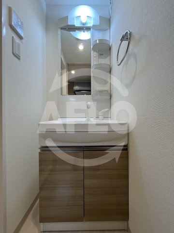 洗面設備　レインボーコート南堀江　独立洗面台