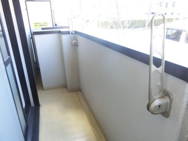 バルコニー　明るいバルコニーです！