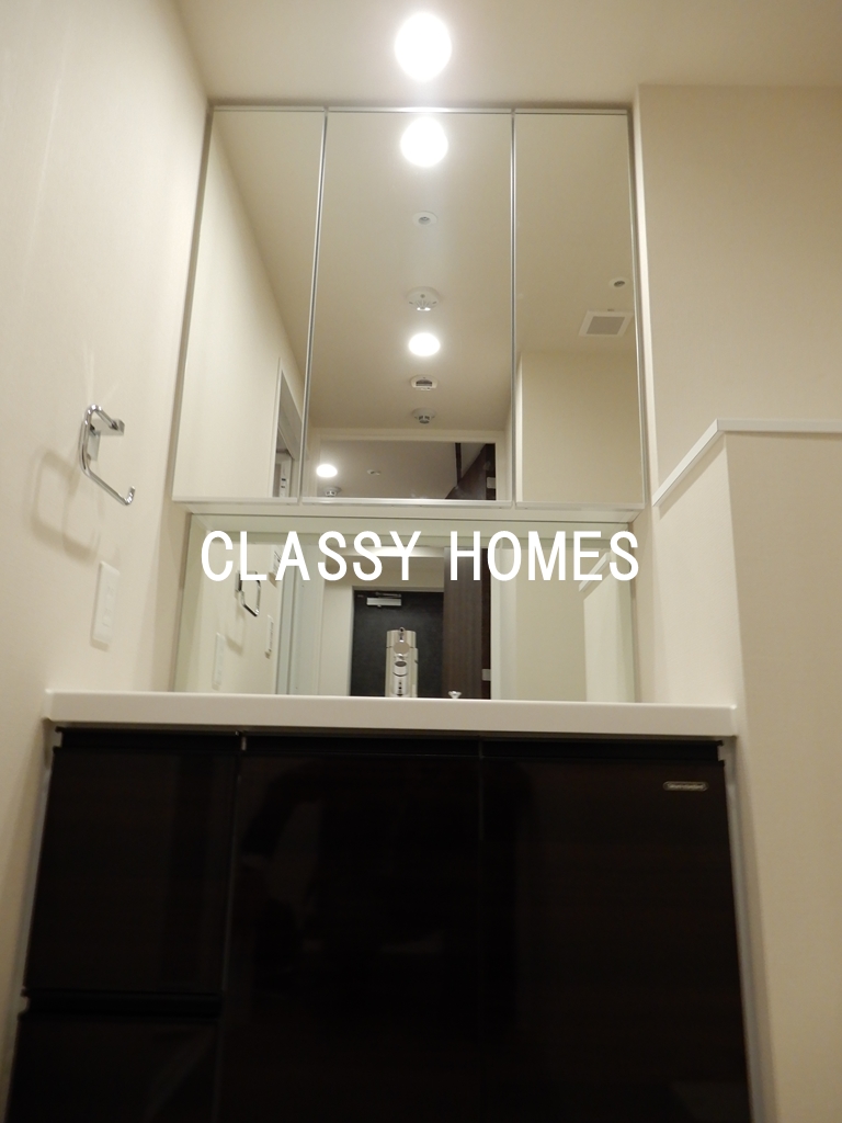 洗面設備　2019年竣工　アーバネックス南品川：洗面台