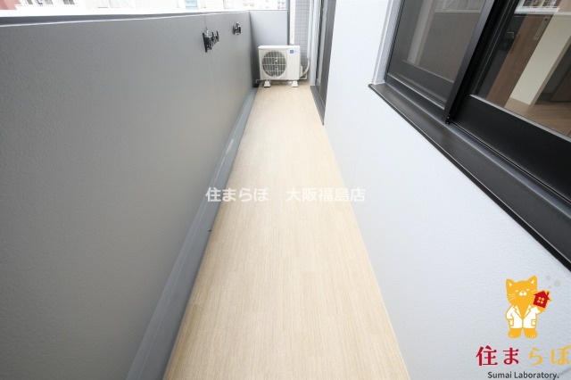 バルコニー　日常使いを想像しながら