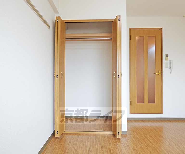 収納　広いスペースです。