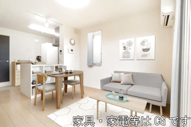 居室・リビング　※家具家電等はイメージです