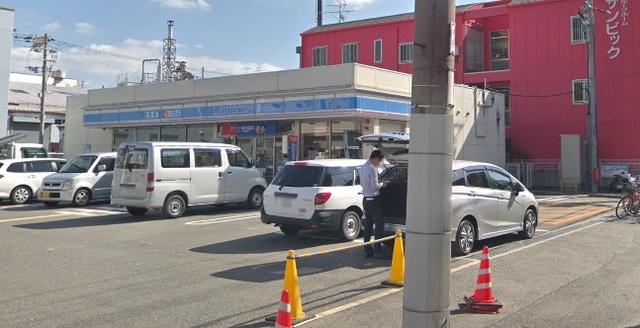 コンビニ　ローソン加美北1丁目店（コンビニ）まで537m