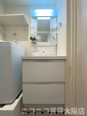 洗面設備　同タイプイメージ写真のため現況を優先いたします。