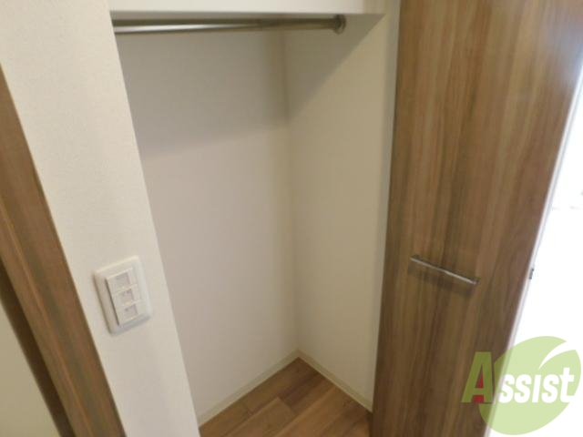 収納　広々とした収納です