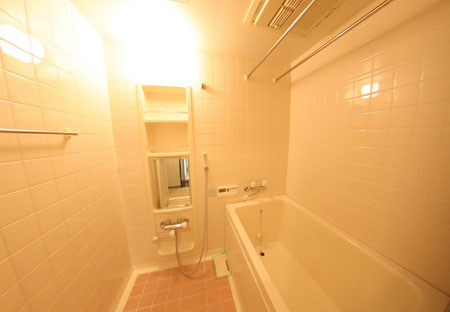 バス・シャワールーム　コンパクトで使いやすいお風呂です