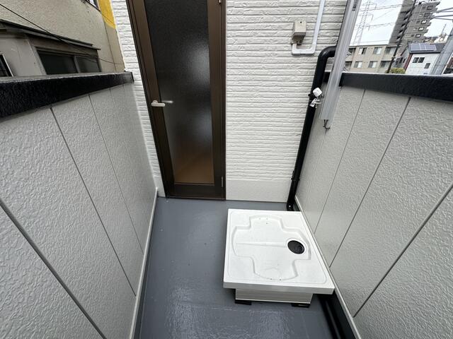 その他設備　洗濯機置場