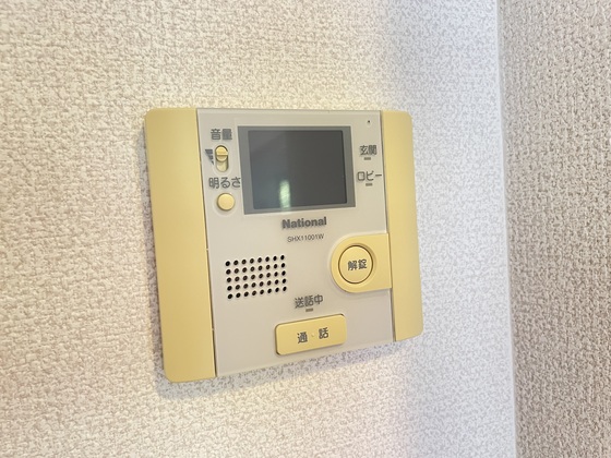 セキュリティ　※別部屋の写真です