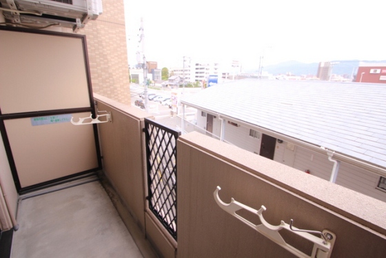 バルコニー　※別部屋の写真です