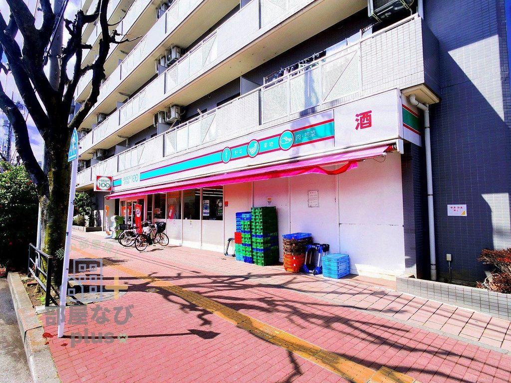 コンビニ　ローソンストア100東久留米東口店（コンビニ）まで370m