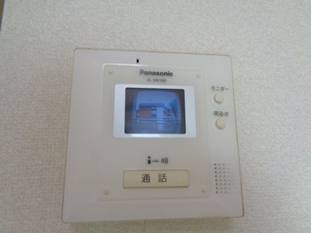 セキュリティ　安心のモニタ付きインターホン