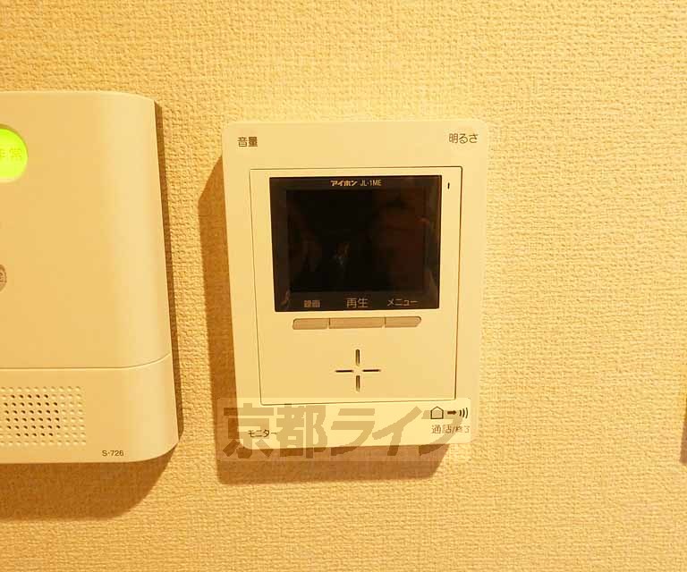 セキュリティ　ＴＶホン付きで安心ですね。
