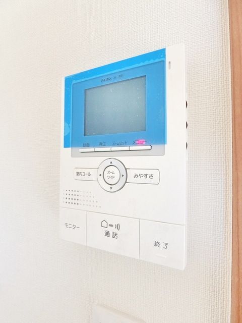 セキュリティ　モニター付きインターホン