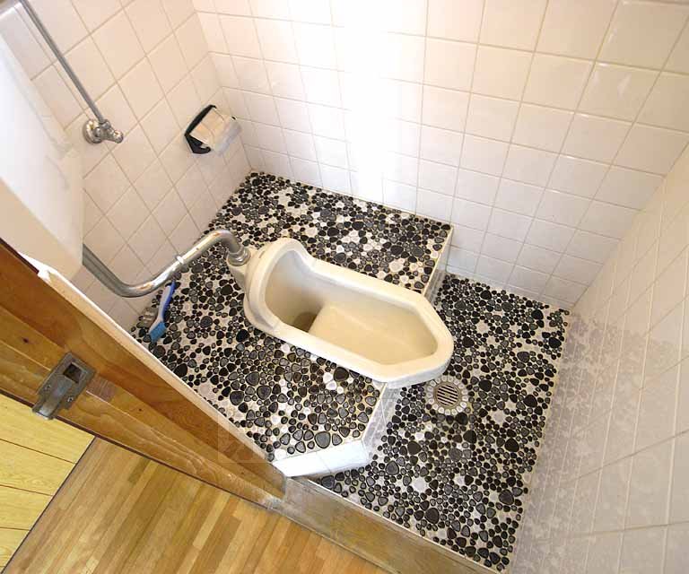 トイレ　和式のトイレです。
