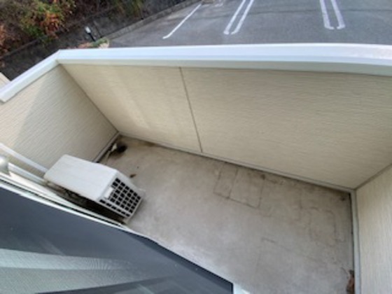 バルコニー　※別部屋の写真です
