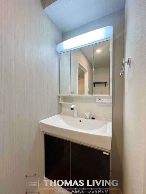 洗面設備　※建築中の為参考写真
