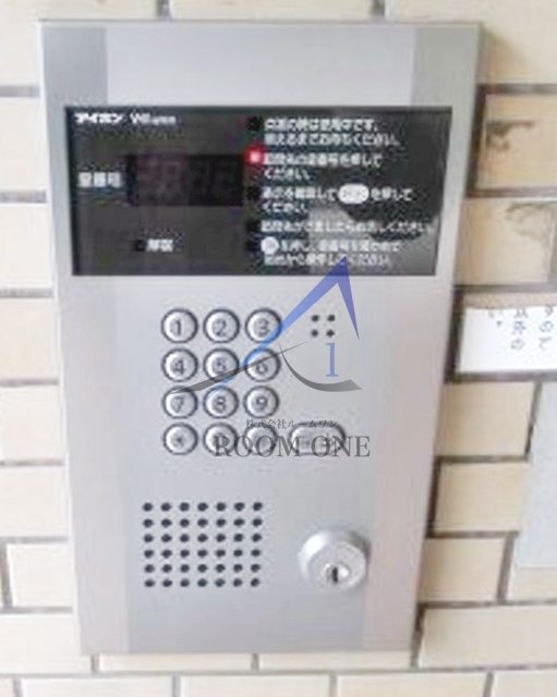 セキュリティ　オートロックです。