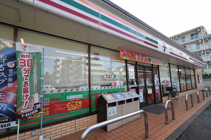 コンビニ　セブンイレブン 下丸子多摩堤通り店（コンビニ）まで112m