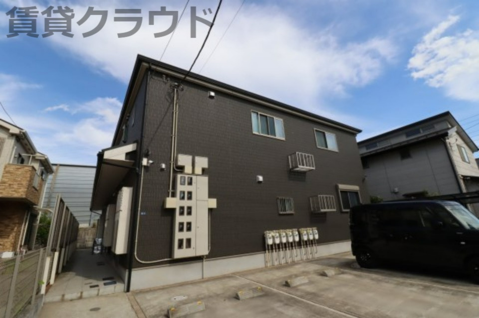 建物外観　スタイリッシュなデザインの外観です！