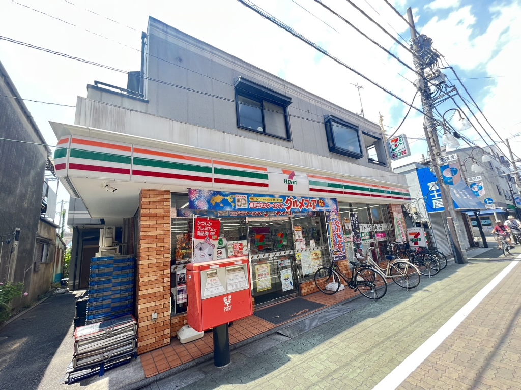 コンビニ　セブンイレブン 葛飾お花茶屋2丁目店（コンビニ）まで150m