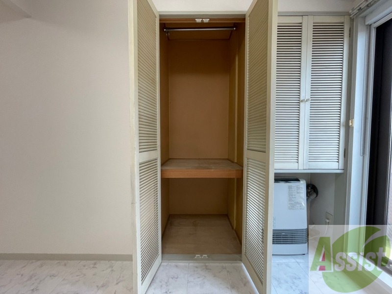収納　お部屋の収納です。部屋がすっきり片付きます。