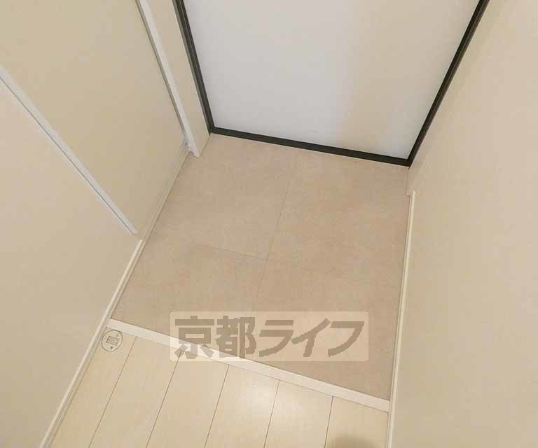 玄関　靴収納付つきの玄関です